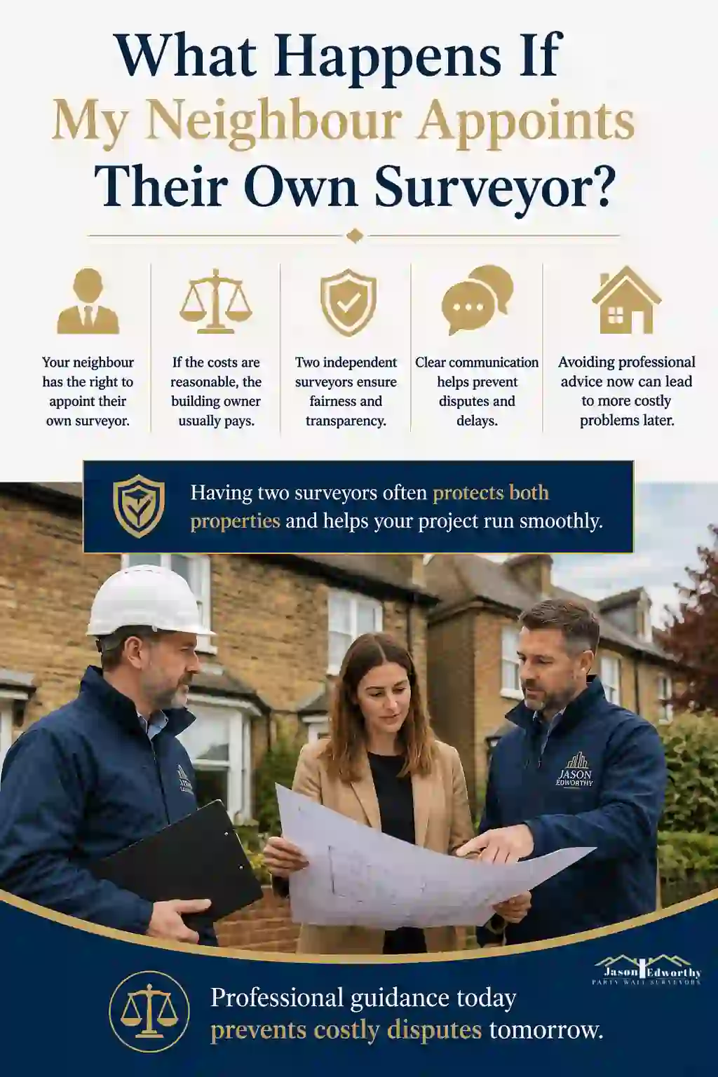 What Happens If My Neighbour Appoints Their Own Surveyor Bromsgrove?